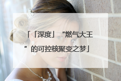 「深度」“燃气大王”的可控核聚变之梦