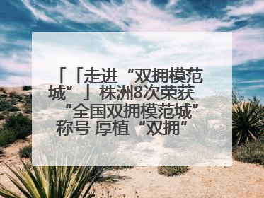 「走进“双拥模范城”」株洲8次荣获“全国双拥模范城”称号 厚植“双拥”沃土谱新篇