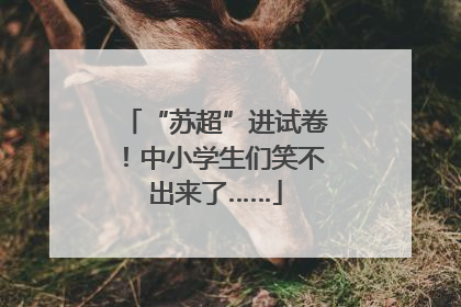 “苏超”进试卷！中小学生们笑不出来了……