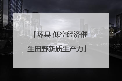 环县 低空经济催生田野新质生产力