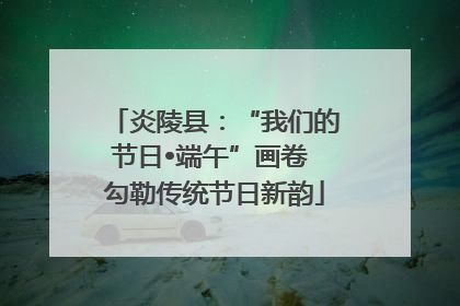 炎陵县：“我们的节日•端午”画卷 勾勒传统节日新韵