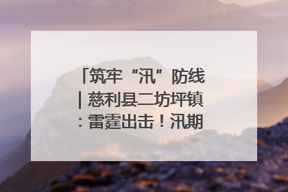 筑牢“汛”防线｜慈利县二坊坪镇：雷霆出击！汛期捕鱼被紧急叫停