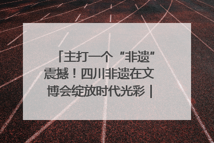 主打一个“非遗”震撼！四川非遗在文博会绽放时代光彩｜文博向“新”