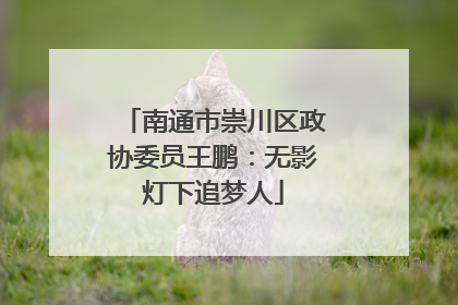 南通市崇川区政协委员王鹏：无影灯下追梦人
