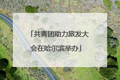 共青团助力旅发大会在哈尔滨举办