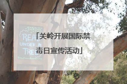 关岭开展国际禁毒日宣传活动