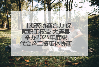 凝聚协商合力 保障职工权益 大通县举办2025年度职代会暨工资集体协商现场观摩交流活动