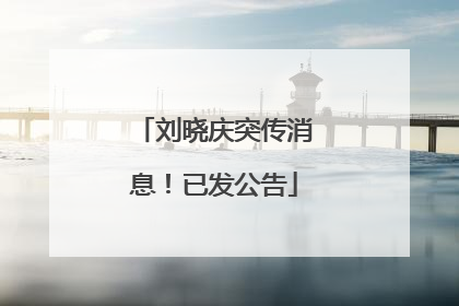 刘晓庆突传消息！已发公告
