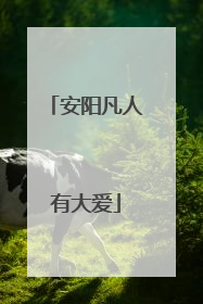 安阳凡人有大爱