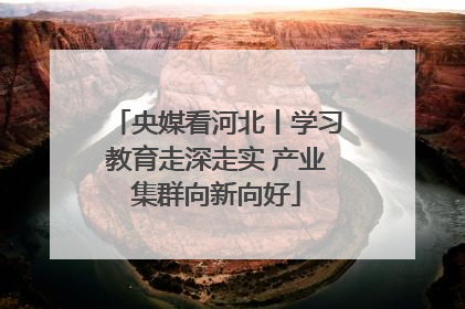 央媒看河北丨学习教育走深走实 产业集群向新向好
