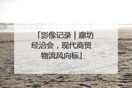 影像记录｜廊坊经洽会，现代商贸物流风向标