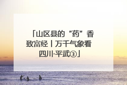 山区县的“药”香致富经丨万千气象看四川·平武③