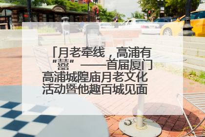 月老牵线，高浦有“囍”——首届厦门高浦城隍庙月老文化活动暨他趣百城见面会隆重举办