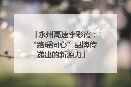 永州高速李彩霞：“路瑶同心”品牌传递出的新源力