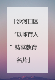 沙河口区“以球育人”铸就教育名片