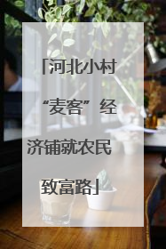 河北小村“麦客”经济铺就农民致富路