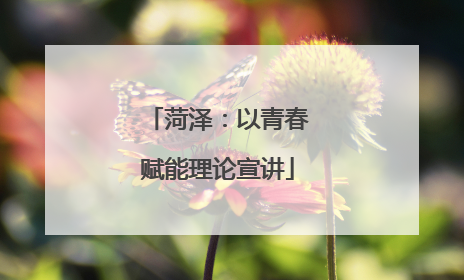 菏泽：以青春赋能理论宣讲