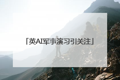 英AI军事演习引关注