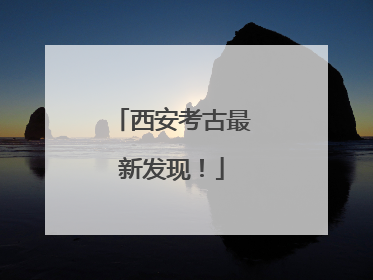 西安考古最新发现！