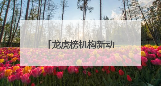 龙虎榜机构新动向：净买入10股 净卖出17股