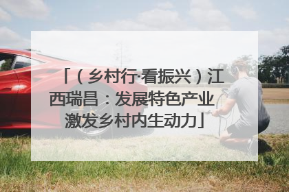 （乡村行·看振兴）江西瑞昌：发展特色产业 激发乡村内生动力