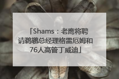 Shams：老鹰将聘请鹈鹕总经理格雷厄姆和76人高管丁威迪